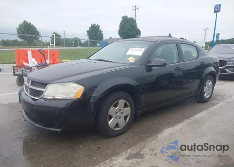 2008 Dodge Avenger Se from USA, damaged, VIN 1B3LC46K48N537930
